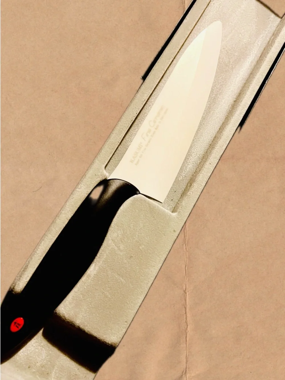 New Kasumi Fine Premium Ceramic Knife